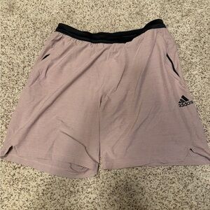 Adidas Men's Soft Pink Athletic Shorts